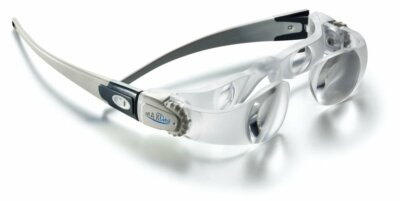 ESCHENBACH MaxDetail FaceLift 2x Magnifier 1624-51 Working Loupe Glasses Japan