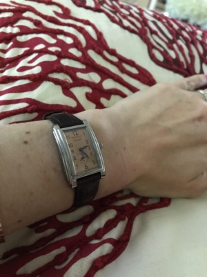 Tiffany & Co. Tiffany Grand Copper Face Ladies Watch With 