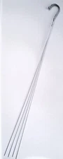 Wire Hanger for All Hanging Orchid Baskets, 4 strand 30" galvanized