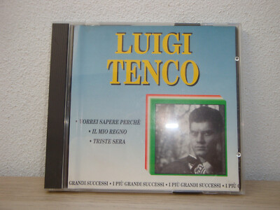 CD LUIGI TENCO - I Più Grandi Successi - Studio 7 Napoli - Canaria 1993 CDGU 1729