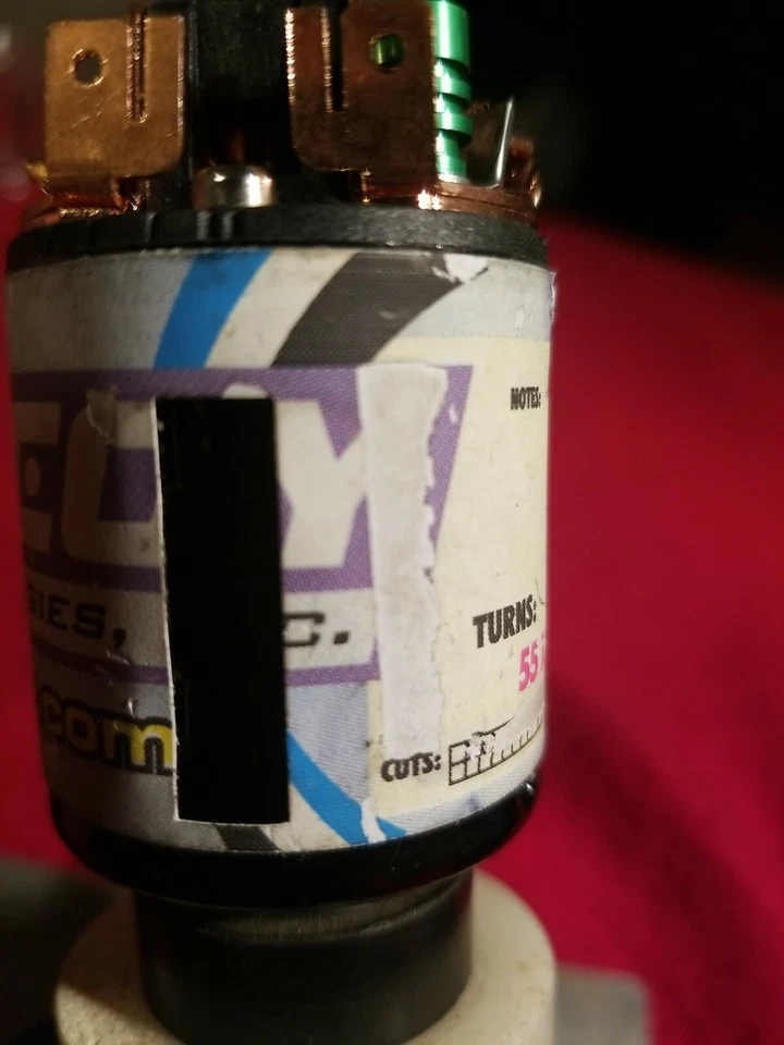 VINTAGE Team integy Technologies 55 X 1 turn BRUSHED MOTOR stock RC crawlers + 1 - Image 2 of 4