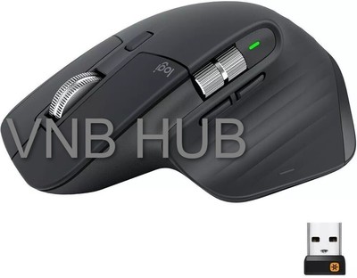 MX Master 3S Advanced Wireless USB/Bluetooth Mouse Windows, Linux