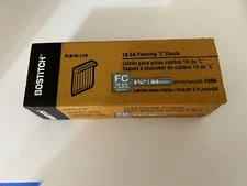 Bostitch FLN175 "L" Hardwood 18GA Flooring Cleat Nails, 1-3/4'' Steel Qty 1000