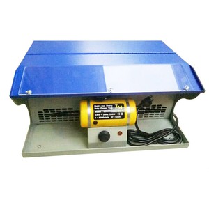 polisher tabletop buffing polishing 220v collector dust machine jewelry light