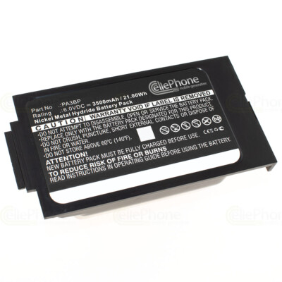 3,5Ah 6V Akku Ni-MH für Bullard Ti-Filter PA30 PAPR - ersetzt PA3BP - 3500mAh