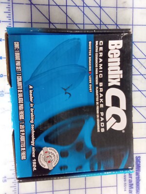 Bendix CQ By Honeywell Ceramic Brake Pads D885