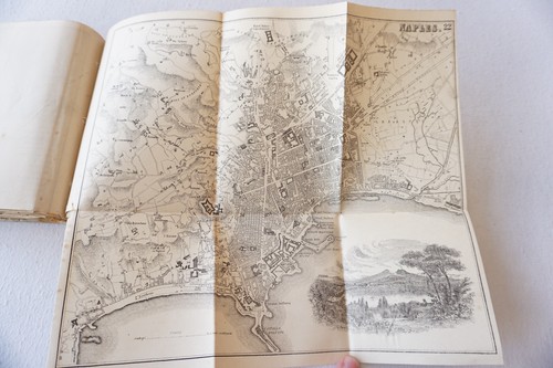 Bradshaws 1873 ciudades pueblos planos de Europa continental - guía ferroviaria mapas - Imagen 8 de 12