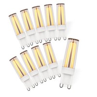 Cle 10 StüCk Led Stiftsockellampe 4W G9 100Lm 3000K Warmweiß
