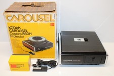 Kodak Carousel Custom 860H Slide Projector with Remote - For Parts or Repair