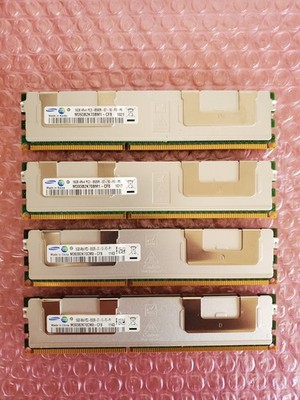 Samsung 64GB (4x16GB) DDR3 ECC REG PC3-8500R Server Memory 16GB