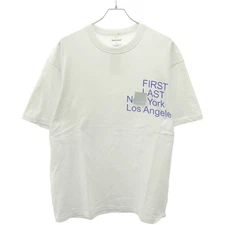 Vektor shop Vector First Last Logo Print Tee White L Used MESC-0
