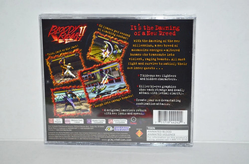 Bloody Roar 2 (Sony PlayStation 1, 1999) PS1 PSOne PSX 2 3 CIB REG CARD MINT🔥 - Picture 4 of 8