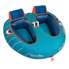 Paradise Water Sports Haven 2 Water Towable Tube for Boating Two Riders