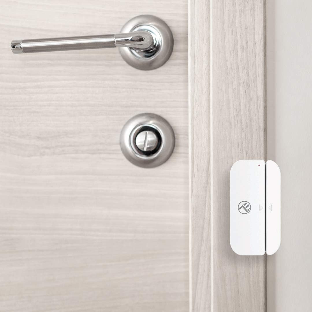 SMART Sensore Porta E Finestra Wifi, Allarme Porta Con App per Smartphone, Notif