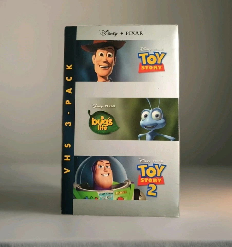 Disney Pixar GOLD Toy Story 1 & 2 A Bug’s Life Collector Box Set VHS movies 1995 - Image 3 of 4