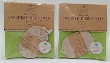 The Original 12 Pack Swedish Dishcloth for Kitchen Eco Friendly Lot of 2