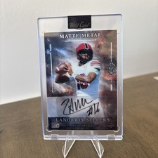 2021 Wild Card Matte Football Cards 25