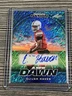 Elijah Haven 2025 Leaf Football Nation A New Dawn NA-EH1 Blue Shimmer Auto 3/7