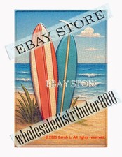 1000 piece jigsaw puzzle Beach surfboards summer beach