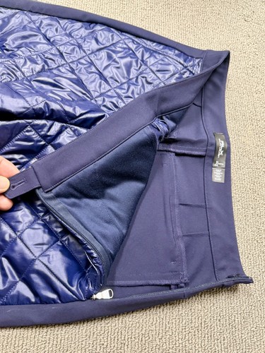 RLX Ralph Lauren Pantalone Donna Trapuntato Ibrido Isolato Navy - Taglia S NUOVO - Foto 3 di 5