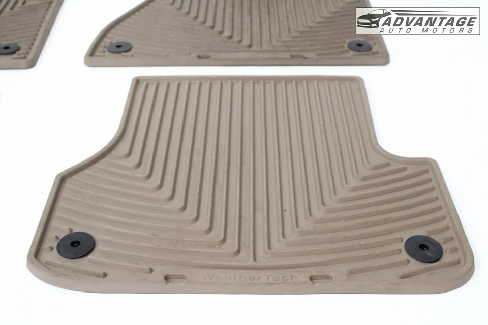 AUDI A6 QUATTRO 2011-2018 JUEGO DE 4 ALFOMBRILLAS ALFOMBRILLAS REVESTIMIENTO TRASERO Y DELANTERO OEM Foto 4 de 4