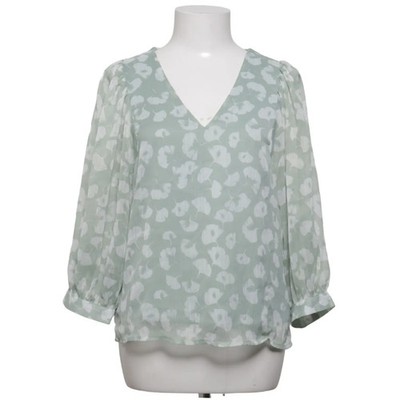 VILA, Bluse, Größe: 34, Grün/Weiß/Mehrfarbig, Recyceltes Polyester, Damen #VXV