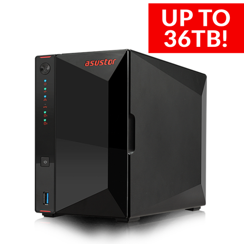 ASUSTOR AS5202T NAS (NO HDD) | Personal Cloud - Backup - Media RAID Server | B+ - Picture 2 of 10