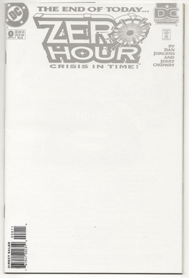 DC Comics ZERO HOUR CRISIS IN TIME #0 first printing