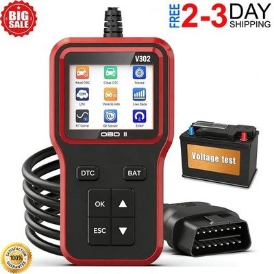 Universal OBD2 Scanner OB2 Monitor ODB Car Diagnostics Machine Scan Auto Kit New