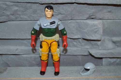 1987 Gijoe Cobra Persuader Driver ( Backstop ) W/ Helmet & Very Nice Condition ! - Picture 1 of 2