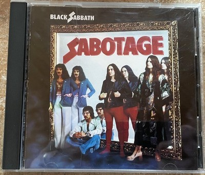 BLACK SABBATH - Sabotage CD Hole In The Sky, Am I Going Insane Great Condition