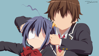 Anime chuunibyou demo koi ga shitai takanashi rikka Custom Gaming Mat Desk