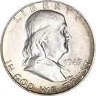 1949-S Franklin Half Dollar