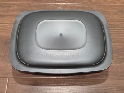 Tupperware Ultra Pro Ovenware 3.5QT/3.3L Casserole Pan With Cover Black