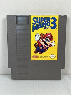 Super Mario Bros 3 - Nintendo NES - Tested & Working