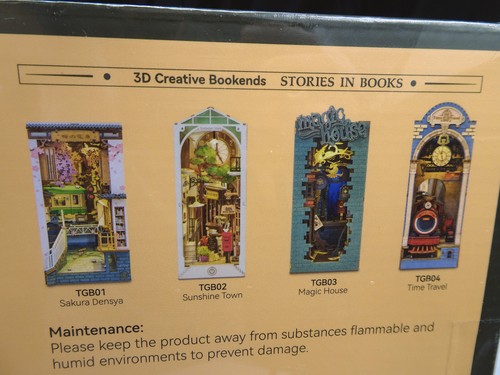 Magic House Rolife DIY 3D Wooden buildable Bookend nook TGB03 Harry potter - Picture 5 of 6