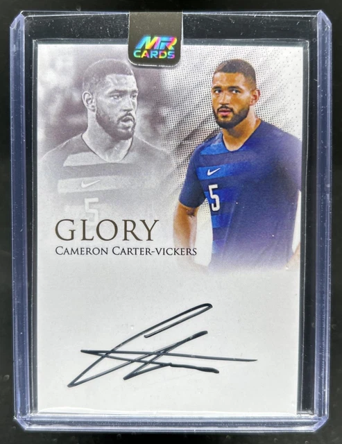 2025 Futera Unique Cameron Carter-Vickers Glory Auto Autograph #2/6 USA