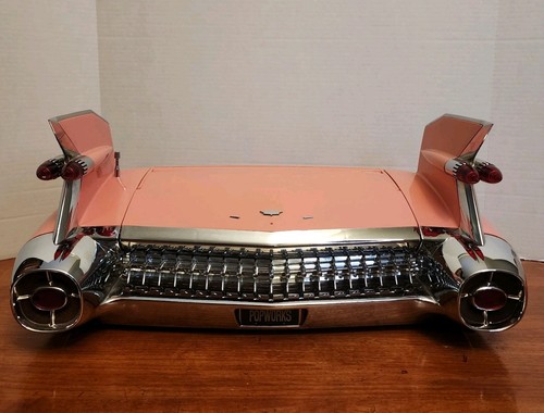 Vintage CADILLAC AM/FM RADIO/Cassette BoomBox Popworks 3-1489 Pink Nice *READ - Picture 2 of 18