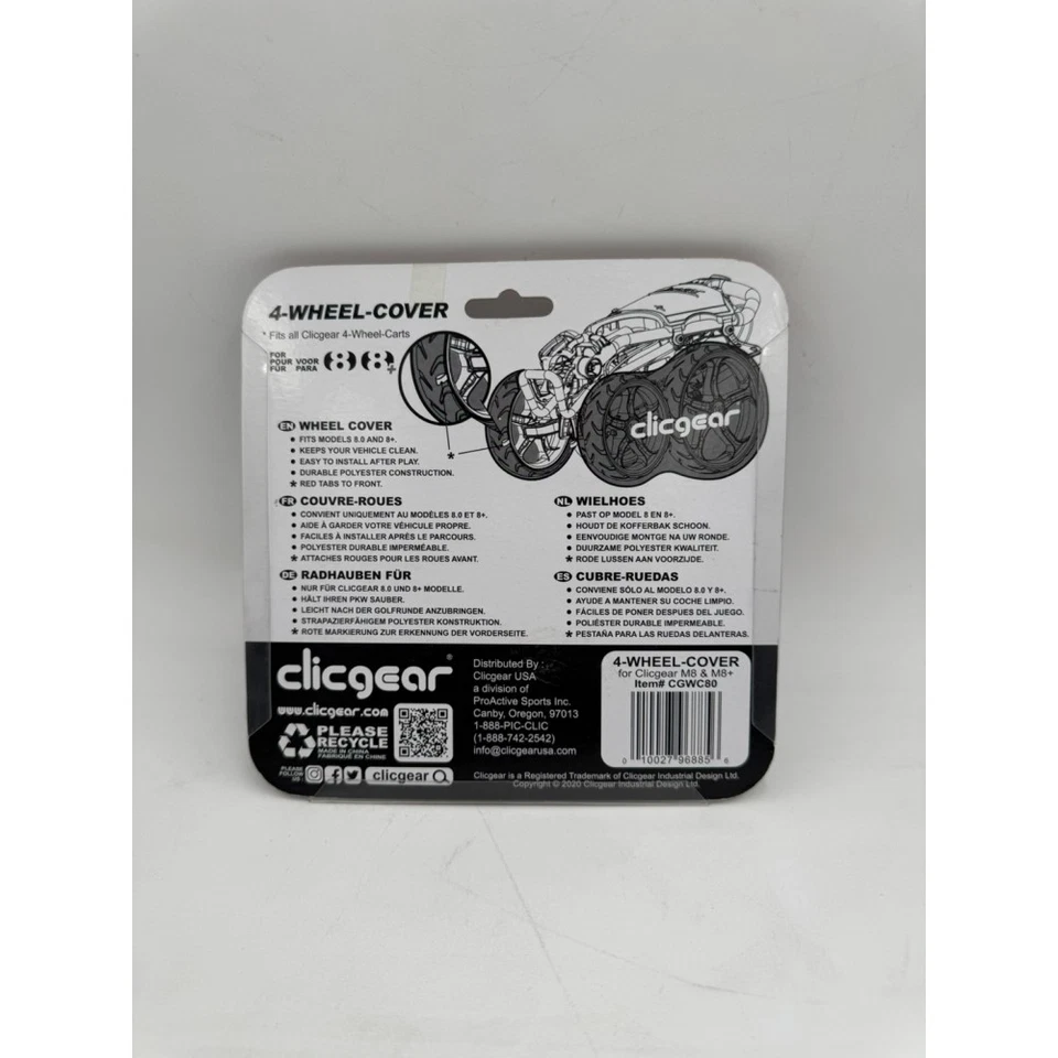 Cubierta de rueda Clicgear modelo 8.0 Foto 3 de 3
