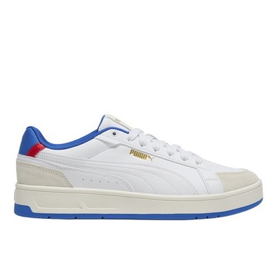 PUMA Court Classico Sport Lace Up  Mens White Sneakers Casual Shoes 40073104