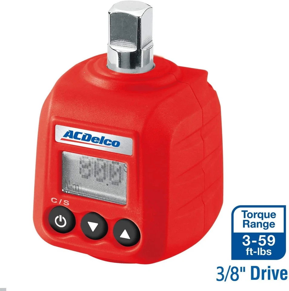 ACDelco ARM602-34A 3/8” & ½” Heavy Duty Digital Torque Adapter Combo Kit with... - Image 4 of 4
