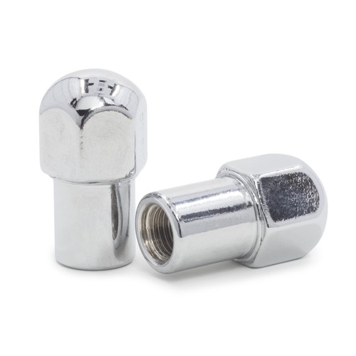 25 Lug Nuts 12x1.5 Chrome Dome Top Mag .75 Shank Standard Washers - Picture 2 of 2