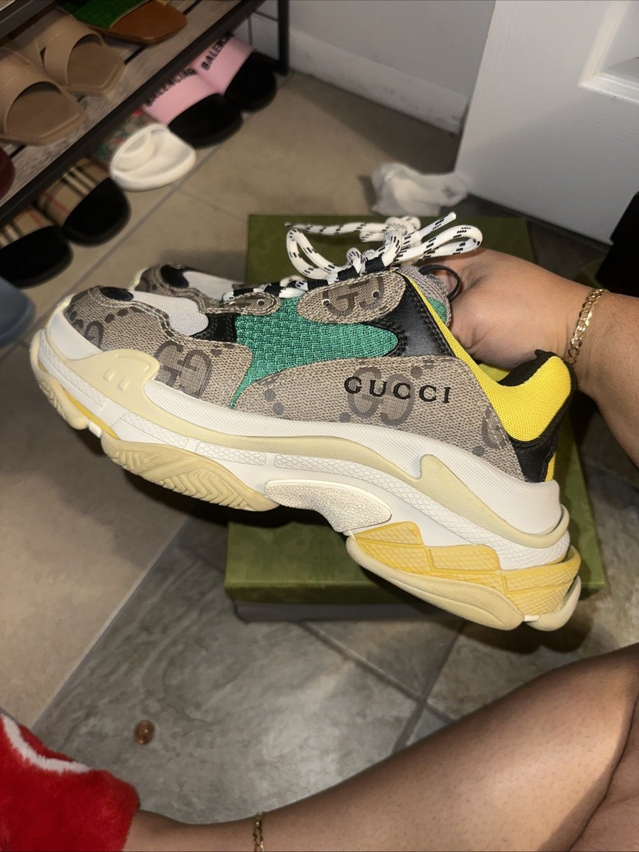 Gucci x Balenciaga The Hacker Project Triple S Women Sneakers Size