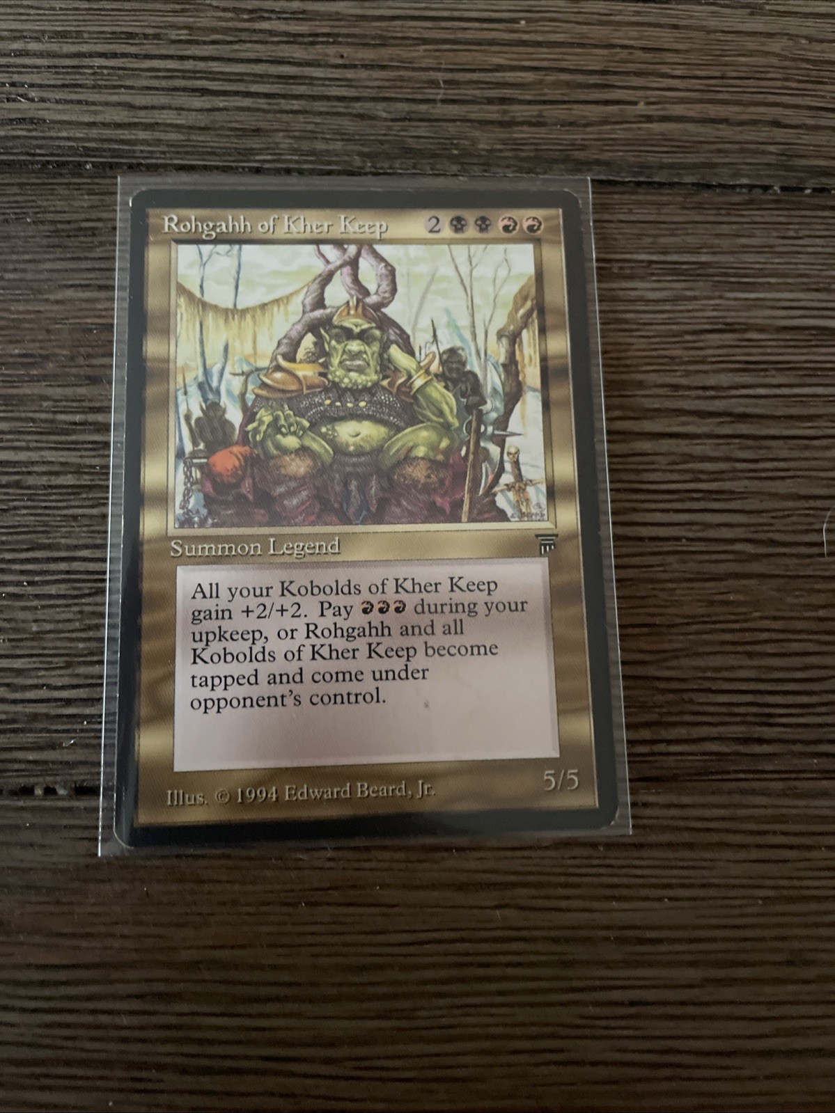 MTG Rohgahh of Kher Keep Legends Vintage Magic LP+