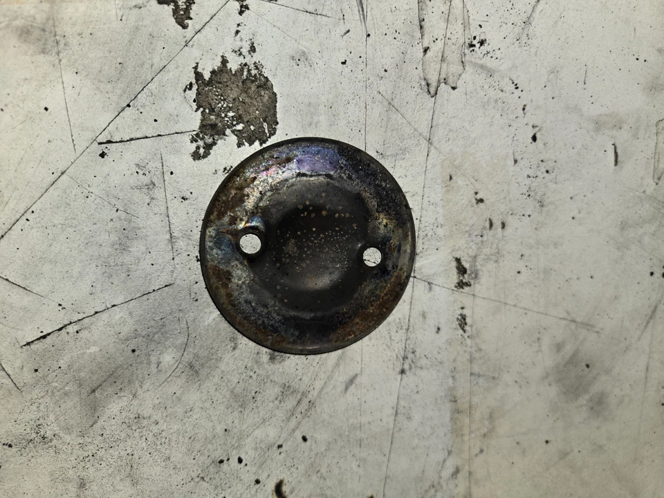 Harley Davidson Panhead FL FLH DuoGlide OEM Clutch / Chain Inspection Cover - Image 4 of 4