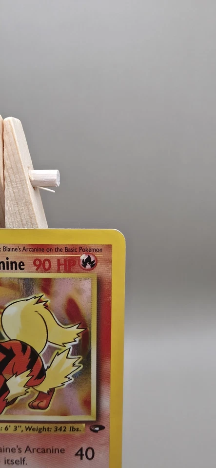 Pokemon TCG Blaine's Arcanine Holo Rare Gym Challenge 1/132 WOTC LP/NM - Image 3 of 4