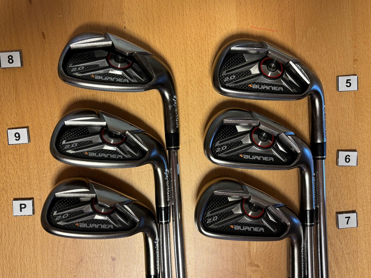 BURNER アイアンセット (NS PROフレックスR) 6本セット TaylorMade BURNER 2.0 Iron Set 6pcs 5-pw NS PRO 950GH Flex R