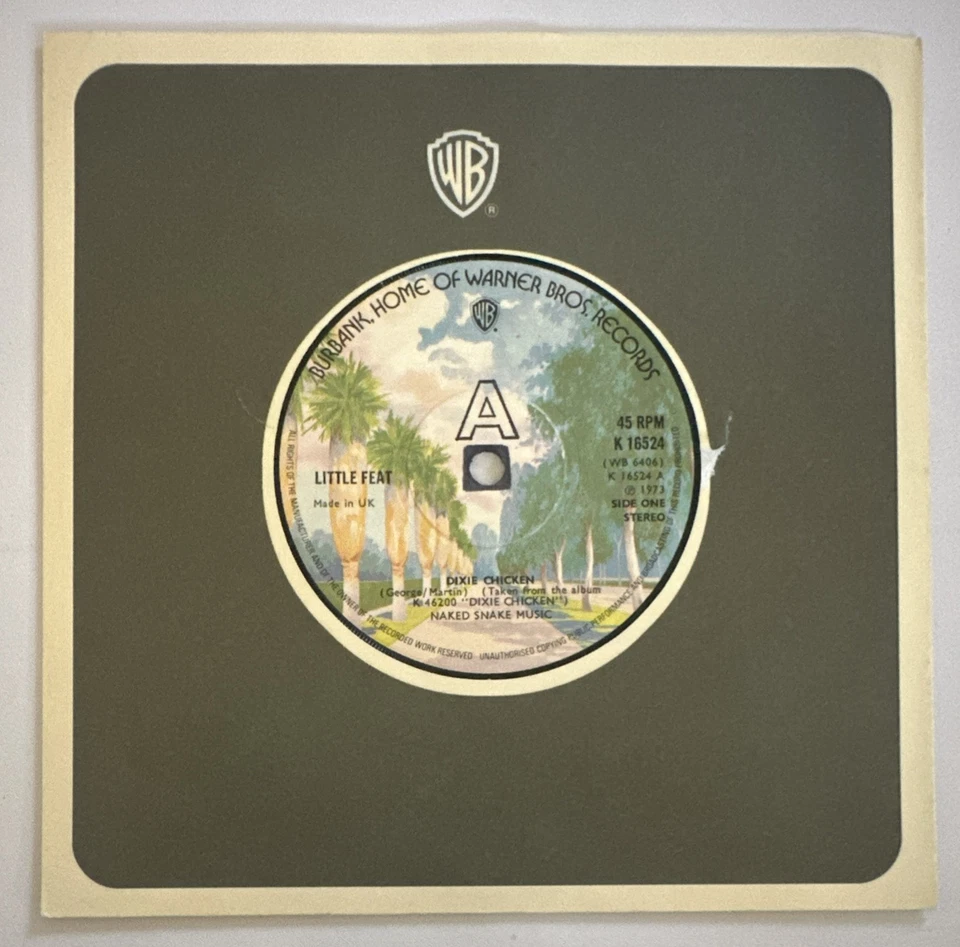 Little Feat Dixie Chicken 7" vinyl single record Southern Rock EX / M - Image 2 of 4