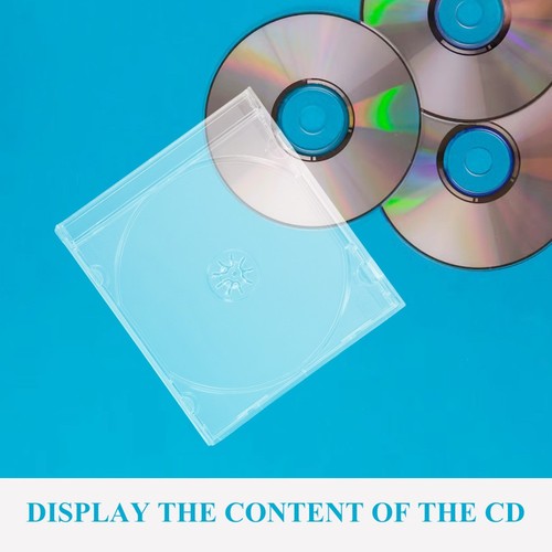 6 Pcs CD-Hülle Reisen CD-DVD-Hülle Aufbewahrungsbehälter Für CD-Halter - Afbeelding 7 van 12