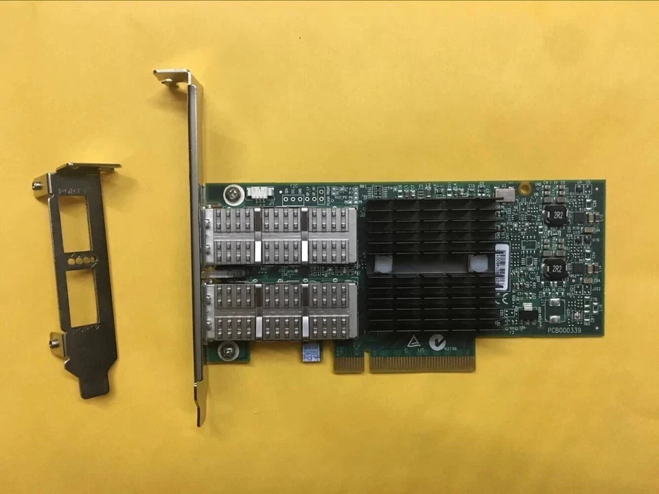 Mellanox MCX354A-QCBT CX354A ConnectX-3 VPI QDR IB 10GbE Dual-Port QSFP PCIe - Immagine 4 di 4